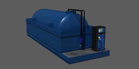 station service mobile portative mobipack gasoil fuel gnr erla technologies fabricant -- Cliquez pour voir l'image en entier